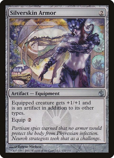 132-silverskinarmor