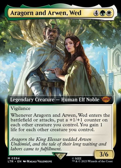 394-aragornandarwenwed