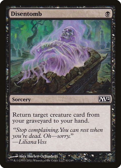 93-disentomb