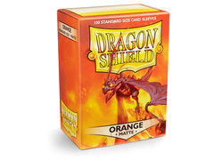 Dragon Shield Box of 100 - Matte Orange