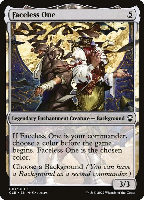 1-facelessone