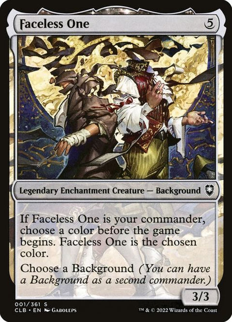 1-facelessone