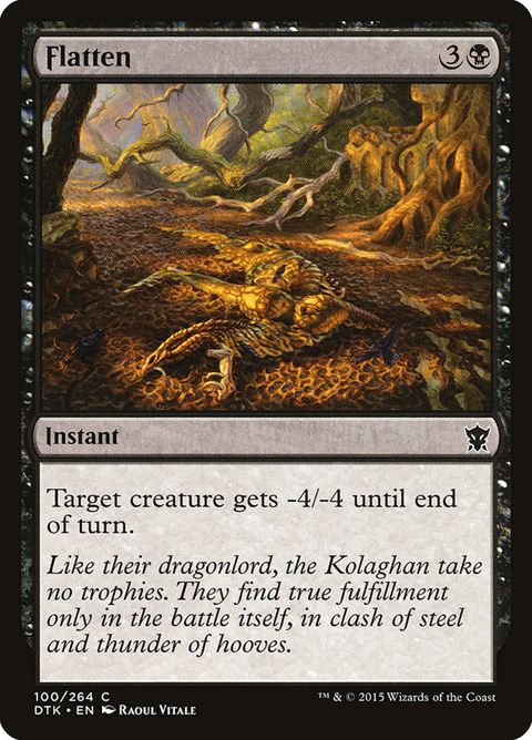 100-flatten