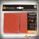TTCombat 100 Standard Gaming Sleeves (Red)