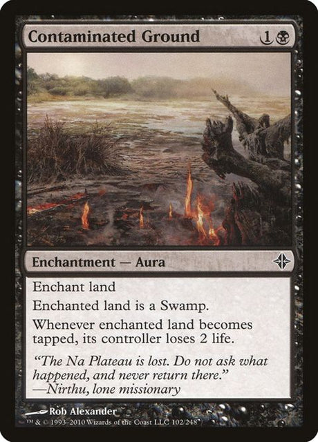 102-contaminatedground