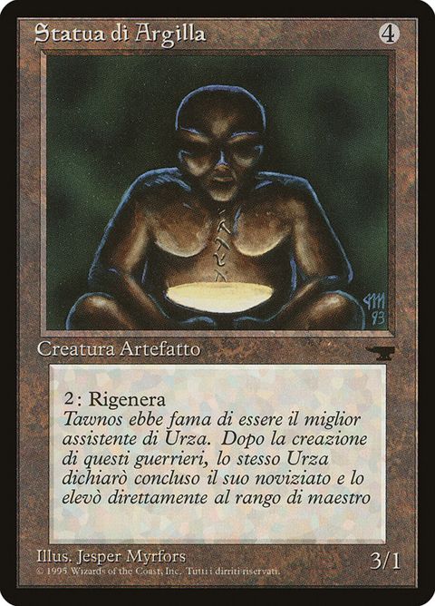 109-claystatue