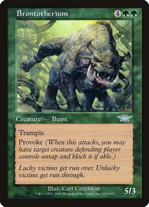 119-brontotherium