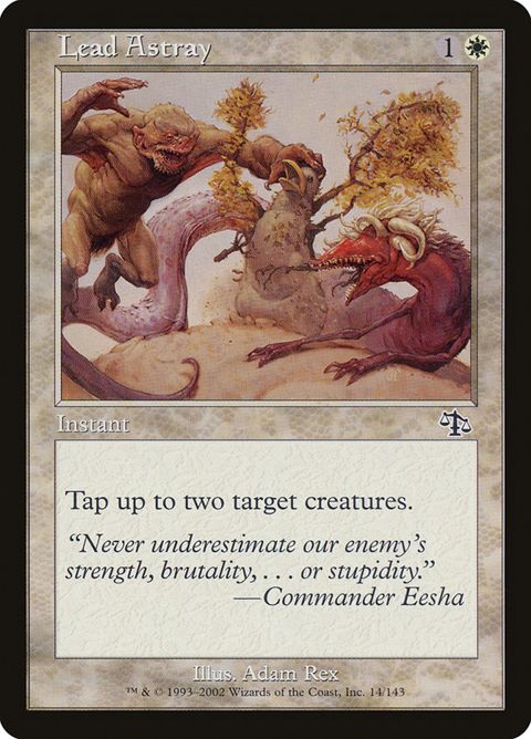 14-leadastray