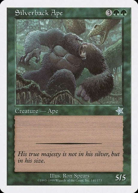 141-silverbackape