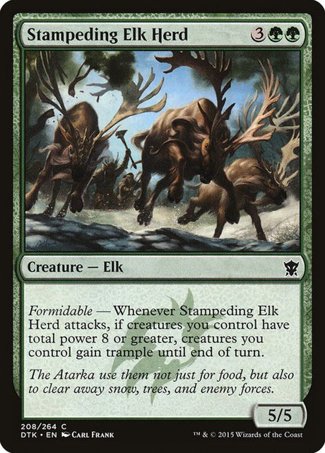 208-stampedingelkherd