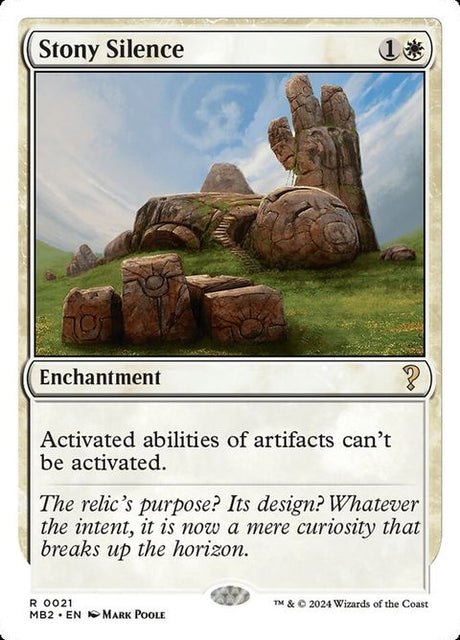 21-stonysilence