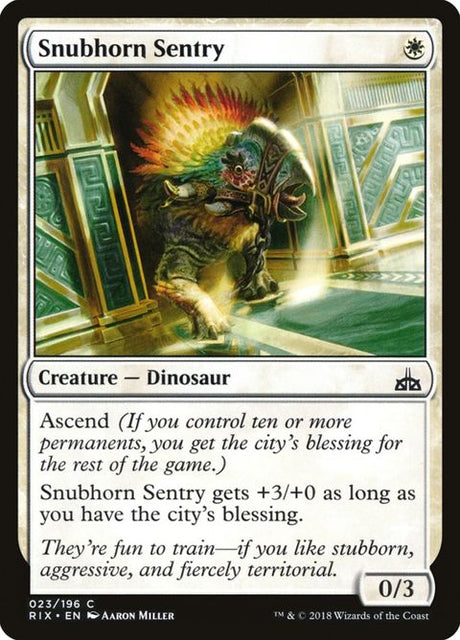 23-snubhornsentry