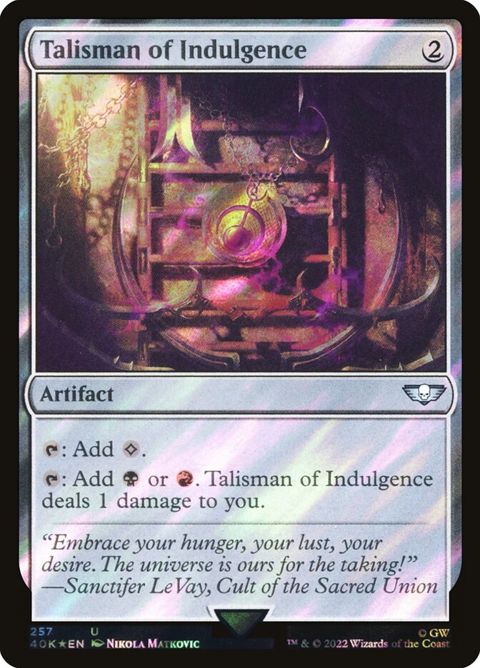 257★-talismanofindulgence