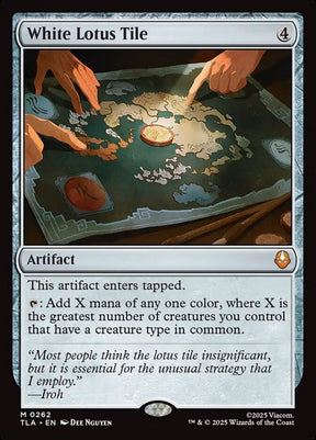 262-whitelotustile