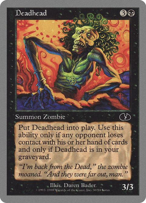 30-deadhead