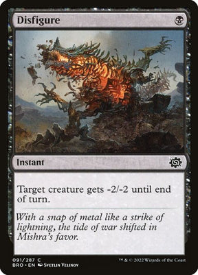 91-disfigure