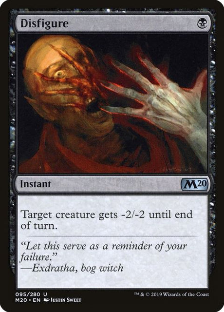 95-disfigure