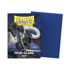 Dragon Shield - Blue - Non-Glare - Matte Sleeves - Standard Size