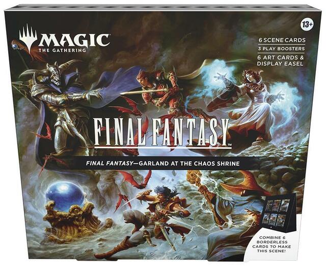 FINAL FANTASY Scene Box - Garland at the Chaos Shrine