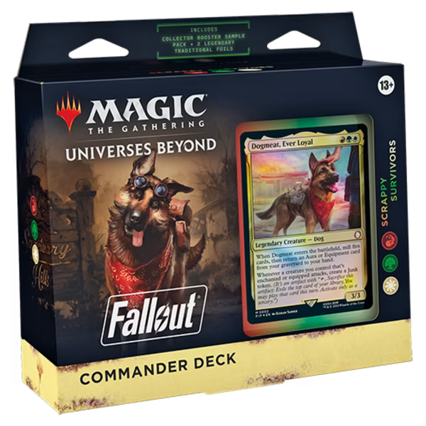 Universes Beyond: Fallout Commander Deck - Scrappy Survivors