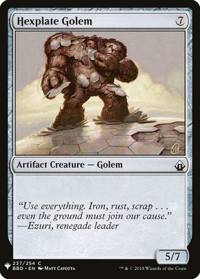 bbd-237-hexplategolem